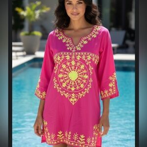 Beautiful Tunic beach coverup Debbie Katz